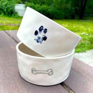 Rae Dunn Dog bowls